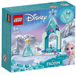 LEGO 乐高 迪士尼冰雪奇缘系列 43199 艾莎的城堡庭院 57.9元
