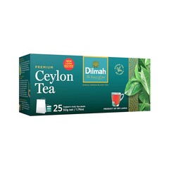 Dilmah 迪尔玛 锡兰红茶斯里兰卡原装进口茶包原味袋泡奶茶专用25片