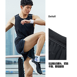 【吸湿速干】运动套装2022夏季专业跑步套装舒适运动背心短裤