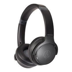 audio-technica 铁三角 ATH-S220BT 耳罩式头戴式动圈蓝牙耳机 黑色 409元