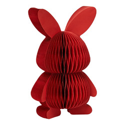 fafafun 极有家 大展红兔 红色兔子摆件 单只 38元