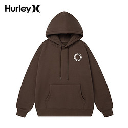 【3人团】Hurley国际大牌加绒卫衣情侣款潮牌连帽男女装外套 74元