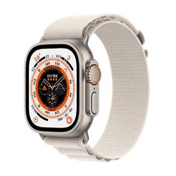 Apple Watch Ultra 苹果手表49mm钛金属表壳 高山回环表带 5188元