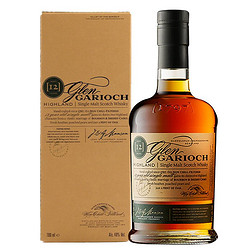 格兰盖瑞12年高地单一麦芽苏格兰威士忌 700ml 英国原瓶进口洋酒 213元