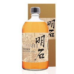 日本威士忌原瓶进口日威洋酒明石AKASHI杜氏精酿威士忌700ml单支 328元